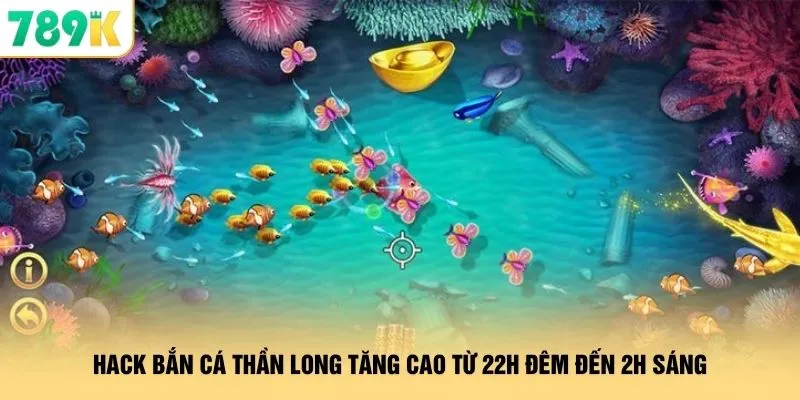 Hack bắn cá thần long tăng cao từ 22h đêm đến 2h sáng
